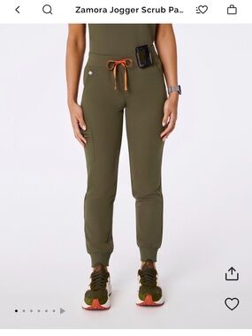 FIGS Zamora Jogger Scrub Pant - Spruce